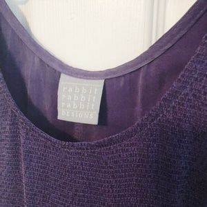 Rabbit Rabbit Rabbit Purple Maxi Dress